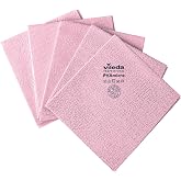 Vileda Professional PVAmicro Red Microfibre Cloth 5 Units