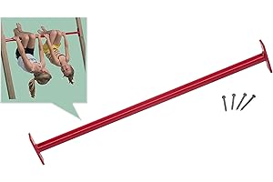 LOGGYLAND Barre fixe de 125 cm pour barre de gymnastique, barre en métal