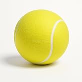Busstier Dev Tenis Topu 14 cm K&ouml;pek Oyuncağı, B&uuml;y&uuml;k Irklar İ&ccedil;in, Dayanıklı, Eğitim Ama&ccedil;lı, Parlak Renkli, Diş Dostu Malzeme, 