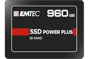 Emtec ECSSD960GX150 960 GB Interne SSD Power Plus 3D NAND