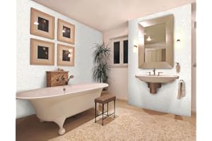 WETWALLS & CEILINGS 5mm White Diamond Stone Wall Panels & Ceiling Panels AKA White Sparkle. Tongue and Grooved . Ideal for your bath/shower walls going over tiles and on your ceiling 100% waterproof