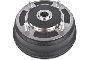 Flynsu Front Brake Drum Replacement for 2001-2008 Kawasaki Mule 3000 3010, 2009-2021 Mule 4000 4010, KAF620 Engine 41038-0034, 41038-1345, 41038-7501