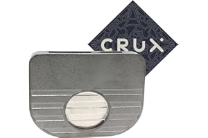 HANAYAMA AND CRUX Hanayama Cast Wallet Puzzle - Level 4 of 6 - Mid Level Difficultly Puzzle - Includes Crux Sticker