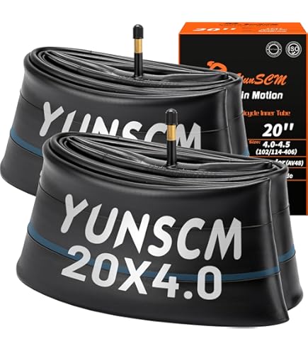 Paire De Pneus Kenda KRAZE 20 X 4.0 - Pour Fat Bike Et Vélo Électrique - Carcasse 30 TPI - Pression 35 PSI - Noir