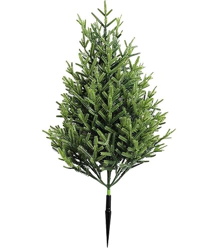 Albero Artificiale A Sfera Di Cipresso, 45 Cm, Con Picchetto, Per Esterni, Bosso Finto, Resistente UV - 5