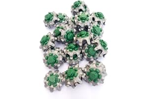 MamimamiH 18 Stück Golfspikes, weiche Spikes für Golfschuhe.