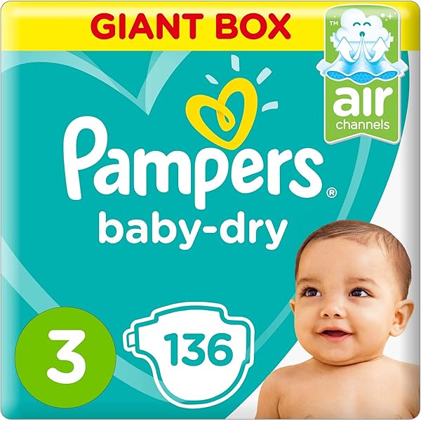 pampers 136 size 3