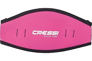 CRESSI Neoprene Mask Strap Cover - Correa Unisex de Neopreno para Máscara de Buceo, Talla Única