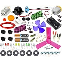 Kit4Curious Super Kit 70 Items in a kit – Science & Fun Innovation Kit with Instruction Guide for 70 Projects