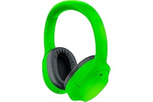 Razer Opus X - Wireless Low Latency Headset with ANC Technology (Active noise cancellation, Custom-tuned 40 mm drivers, Built-in microphones, Battery life up to 40 hours) Green