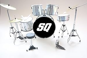 Rock Guitar Miniatures RGM425 Status Quo Miniature Drum Kit