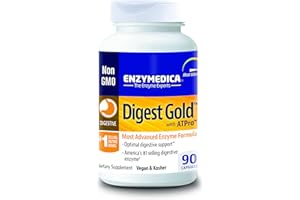 ‎ENZYMEDICA Enzymedica Digest Gold (90 Kapseln) | Verdauungsenzyme das Verdauungsstörungen und Blähungen rueduziert, Enthält unsere, exklusive ATPro™-Mischung, Verdauungs Supplement