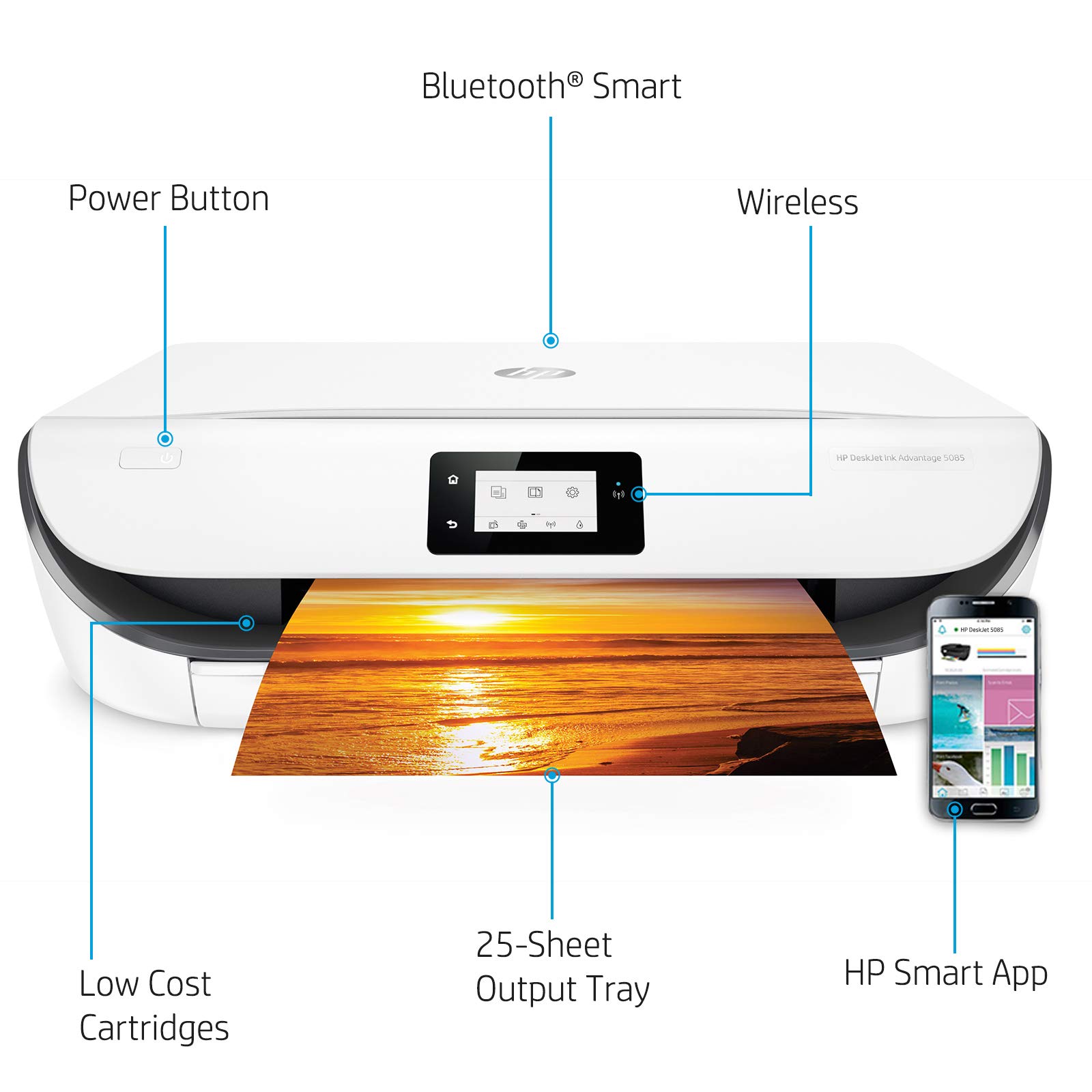 bluetooth smart on hp printer