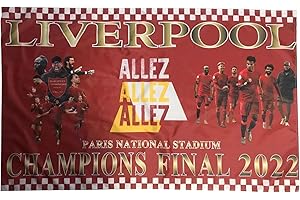 ECLIPSE BRANDING Liverpool Cup Final Flags Liverpool Flags for 2022 Paris Final Flags
