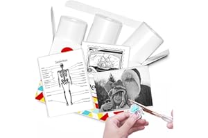 Carta per stampante, carta per stampante tascabile, carta termica per stampante T02/M02X/M02L, 10 anni di carta Phomemo non adesiva, nero su bianco Liene, 3 rotoli da 53 mm x 6,5 m