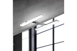 APLIKE BATHROOM LIGHTING Aplike - Aplique Espejo Baño 15 cm Luz LED Pegasus, Luz Espejo Baño Blanca Fría (5700K), IP44 - Aplique Pegasus