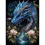 MXJSUA Green Dragon Diamond Painting Kit For Adults - 5D Full Drill DIY Art, 30x40 Cm Wall Decor | Beginner Friendly Craft - View #10