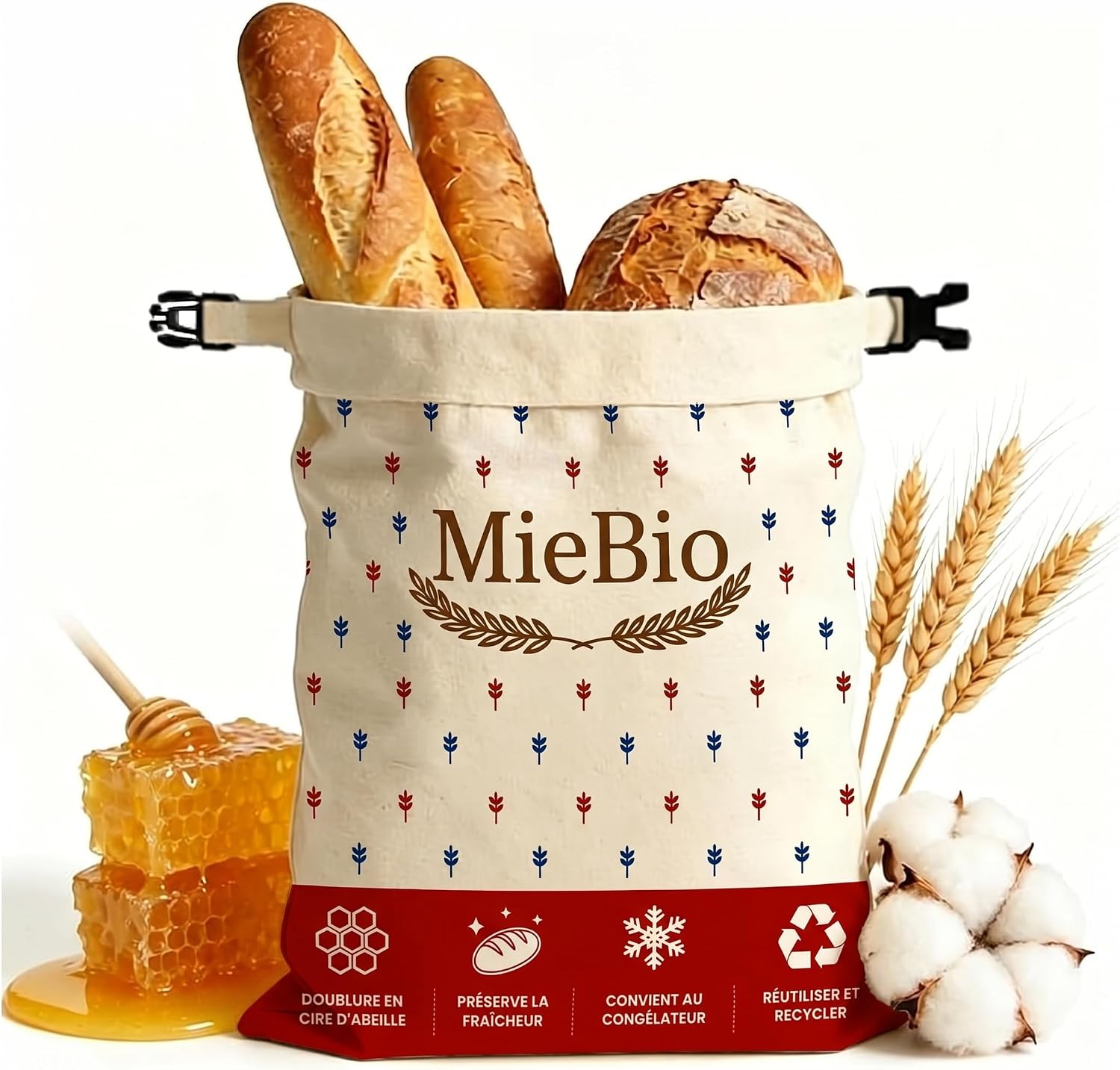Dossier Complet & Guide Pratique : MieBio Sac à Pain Réutilisable en Cire d Abei