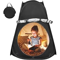 Tente Sensorielle Pop-up CXAFQ Pour Enfants Autistes – 78x78x88 Cm, Tissu Oxford Opaque, Portable – Idéale TDAH, Anxiété – Cadeau Halloween Haut De Gamme