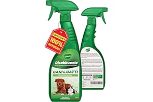 Gardemia Disabituante Vegetale per Cani e Gatti 750ml Spray Anti Pipì Esterni Interni Azione Naturale per Disabituarli Barriera Olfattiva Urine Casa Giardino Alternativa Eco a Repellente Dissuasore