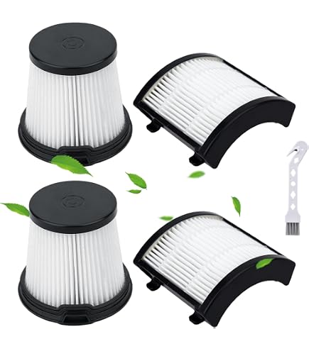 Lot De 2 Filtres HEPA De Rechange Pour Aspirateur Shark Detect Pro IW1511UK, IW3510UK, IW3611UKT - Lavables Et Réutilisables