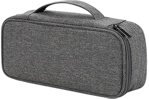 CRSUSUKJ Kabel Organizer Tasche,Elektronik Case,Elektronische Tasche Organizer universal travel Kabel Elektronik Zubehör Tasche Reise Organizer Case für Kabel, Powerbank, Festplatten (dunkelgrau)