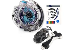 Zelzen Bey Metal Fusion Blade con Launcher, Bey Burst Starter Trottola da Combattimento, Natale Compleanno Battaglia Trottola Regali per i Bambini Giocattoli di Partito 176