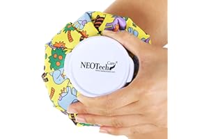 NEOtech Care Eisbeutel - Kühlbeutel mit Schraubdeckel - wiederverwendbarer, nachfüllbarer Beutel - Tiere - 12 cm