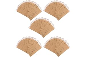 BNOYONERAS Pochette de Stérilisation, Sacs Autoclave, Sac de Stérilisation Jetable, Sachets de Stérilisation Auto-Scellants, Sac Papier Stérilisation pour Instruments de Manucure, Pédicure, (100X200MM), 50PCS