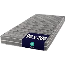 Homey Portanza Viskoelastische Matratze Sleep Pro – Wendbar (Winter-/Sommerseite), 20 Cm Dick, 150x200 Cm, Mittel-fest