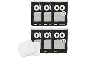 LOVE NOOBS Large Baby Cotton Pads by LoveNoobs, 360 Count, GOTS Certified 100% Organic Large Cotton Wool Pads for Babies, Ultra Soft for Sensitive Skin, Lint-Free, Premium Jumbo Size