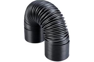 CYTGOUPER Modifizierter Flexibler Lufteinlass-Expansionsrohr, Flexibles Auto Lufteinlass Ansaugschlauch, Zugfestes 76mm Kaltluftschlauch Ansaugrohr für Universalauto (76mm)