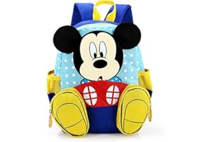 FGen Sac a Dos Minnie,Minnie Sac à dos Enfants,Sac Dos Maternelle,Cartable Maternelle Fille pour Les Garçons et Les Filles en Voyage Scolaire à La Maternelle