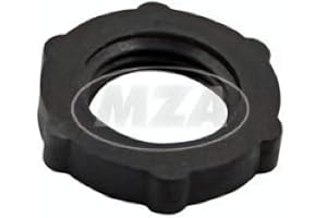B&M Plastikmutter M10 zur Tachometerbefestigung, Fixierung Halteklamer, z.B. für Simson-Instrumente