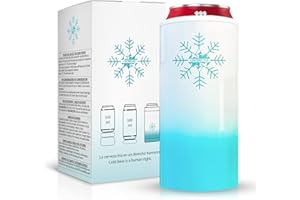 CANTARKTIKA Rafraichisseur Thermos Refroidisseur de canettes et bouteilles de 330 ml 440 ml et 500 ml pour la bière et boissons gazeuses cadeau original homme femme copain copine