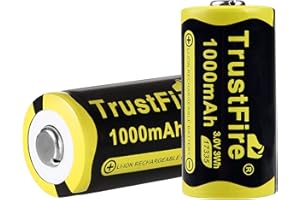 TrustFire 17335 - Batería de Iones de Litio Recargable (2 x Battery)