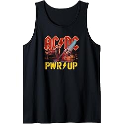 AC/DC Back In Black Album Logo Blanc' Débardeur Premium Femme