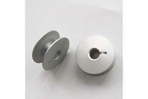 ckpsms Marque - Bobines en Aluminium #18339A compatibles avec/Remplacement pour la Marque PFAFF 545/1245 - Marque Adler 167 (25pièce)