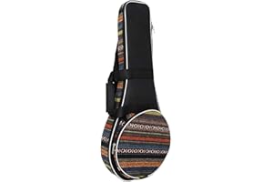 BAVOKON Mandolin Gig Bag - Thickened Cotton Portable Dual-use Soft Case With Shoulder Strap