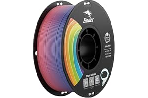 Creality Filament PLA 1,75 mm do drukarki 3D i długopisów 3D dokładność wymiarów +/- 0,02 mm Neatly Wound 3D 1 kg szpula (2,2 funta) (kolor kolorowy)