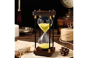 PLMM Clessidra con Sabbia 30 Minuti Clessidra Hourglass Timer Clessidra 15/30/45/60 Minuti,Assistente di Gestione del Tempo per Decorare la Tua Cucina o per Le Lezioni Clessidra