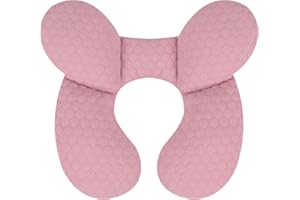 KAKIBLIN Baby Neck Pillow, Upgraded Baby Support Pillow, Head Pillows for Carseat, Newborn Neck Support for Car Seat,Pushchair,Travel