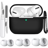 EWEC AirPods Pro 2.Nesil Uyumlu Premium Silikon Kulaklık Kılıfı, Anc Delikli Yedek Silikon U&ccedil;ları (S,M,L) ve 3'&uuml; 1 Arada Blue