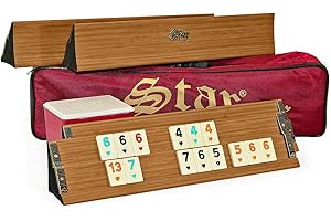 VD vatan since 1975 Original Premium Okey Rummy Türkische Okey Spiel Rummy Romee aus Schwere Holz (Hell Braun)