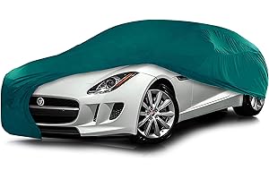 Cosmos - Indoor Car Cover compatible with main Coupé models, Elastic, Breathable and Dustproof Fabric, Soft Lining, Snug Fit, Green