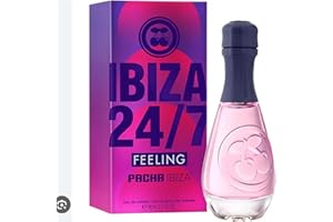 Pacha Ibiza Perfumes - Feeling Ibiza 24/7 Her, Eau de Toilette for Women - Long Lasting - Elegant, Fresh and Young Fragance - Floral, Amber and Fruity Notes - Ideal for Day Wear - 80 ml