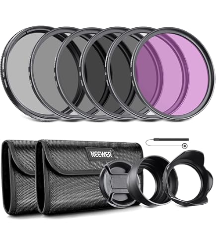 Fitcamx CPL Filtre Polarisé Anti-Éblouissement Circulaire – Plaque D’Immatriculation Ultra Claire