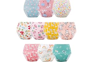 JackLoveBriefs Culotte Apprentissage Propreté pour Garcon Fille Culotte d'apprentissage Enfant, 2-5 Ans