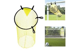 APOMOONS Football Top Bins Target Net, Soccer Target Net, Top Bins Football Targets, Top Corner Football Targets Net Goals, Football Goal Target Bag, Goal Target net for football target practice