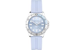 Sekonda Womens Balearic 33mm Dive Style Analogue Quartz Watch Mineral Glass 50m Water Resistant